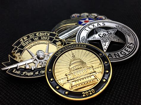 how to design a challenge coin